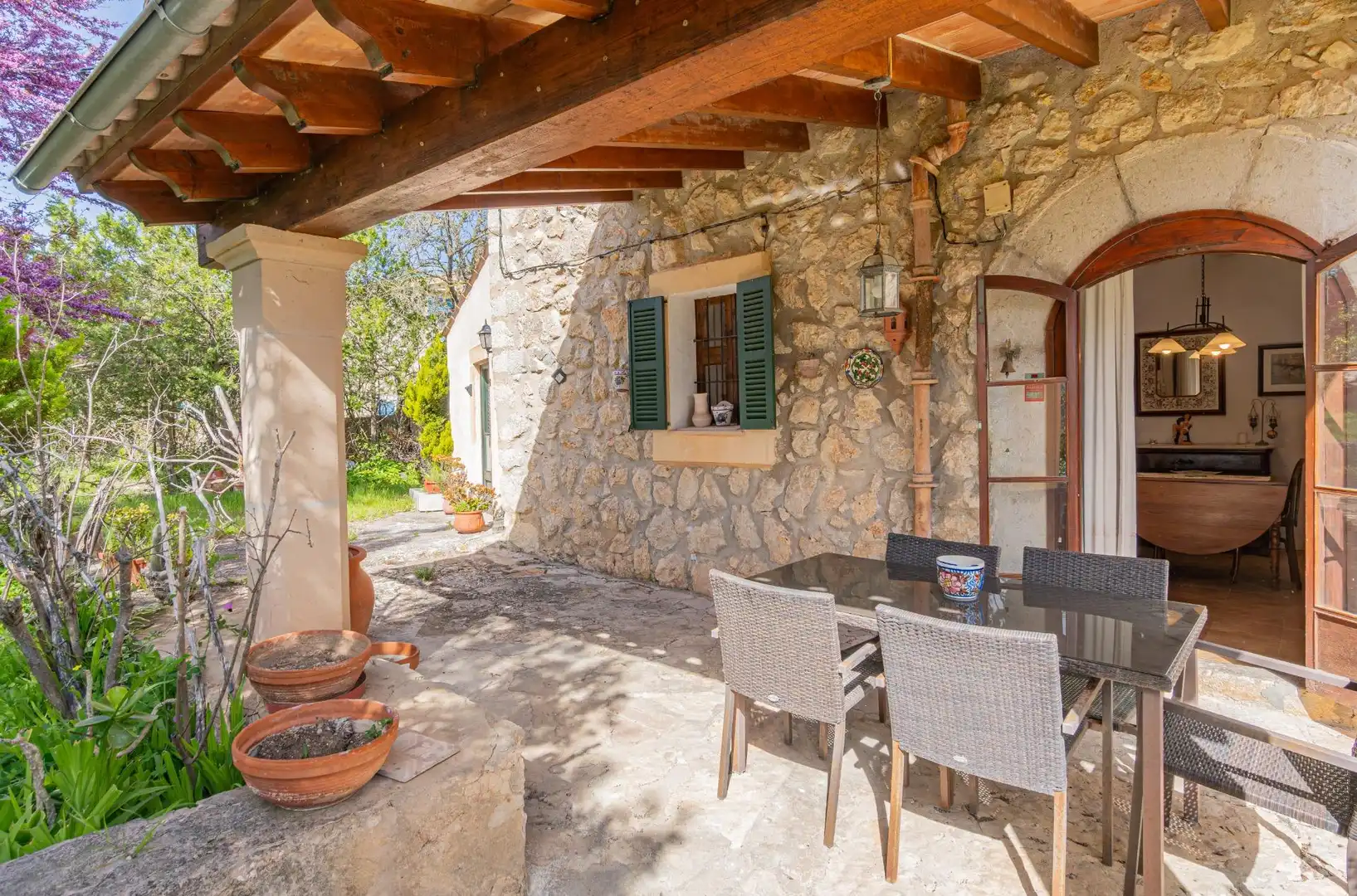 Terraza de Finca rústica en venta en Puigpunyent con Jardín privado, Terraza y Trastero