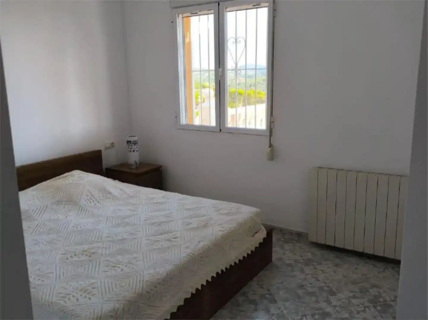 Bedroom of Flat for sale in Calpe / Calp  with Air Conditioner, Private garden and Swimming Pool
