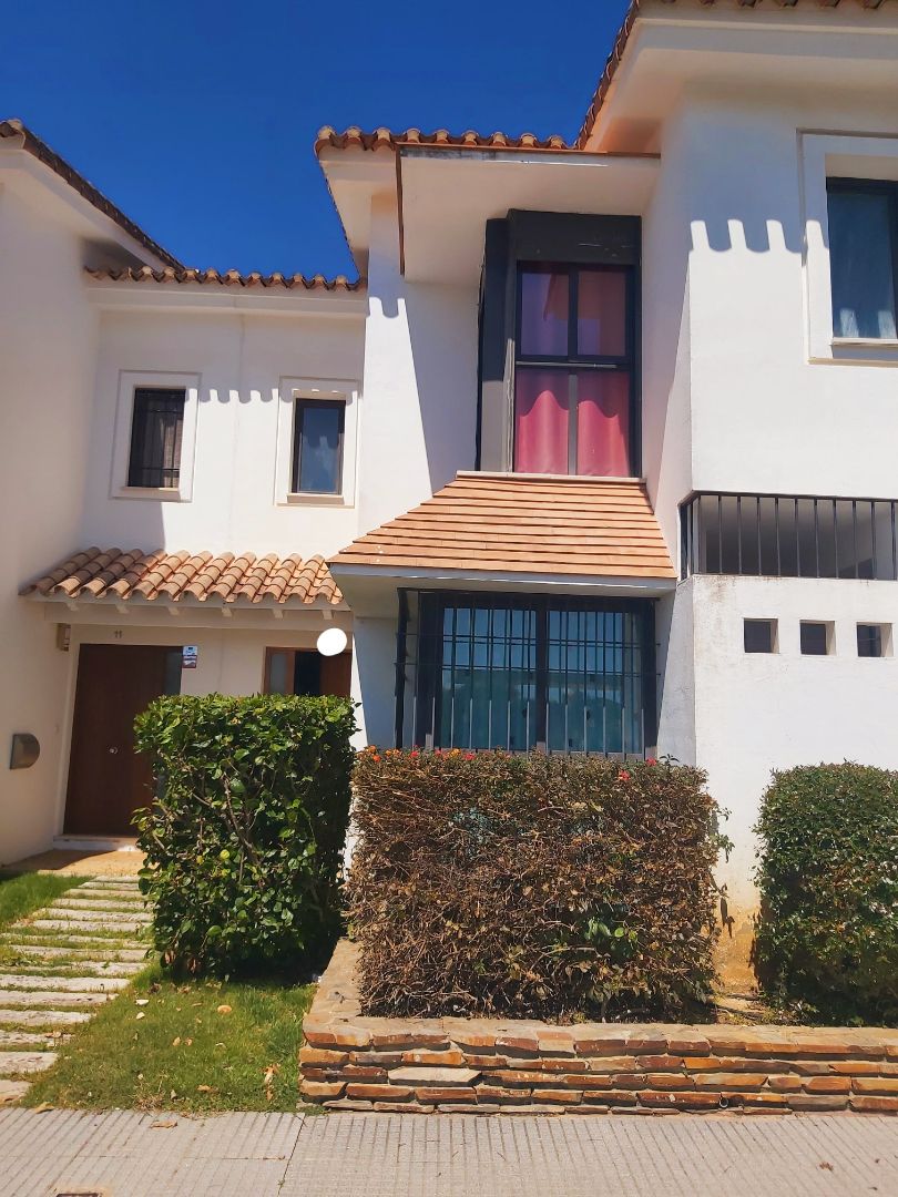 Exterior view of Single-family semi-detached for sale in El Rompido  with Private garden, Terrace and Furnished