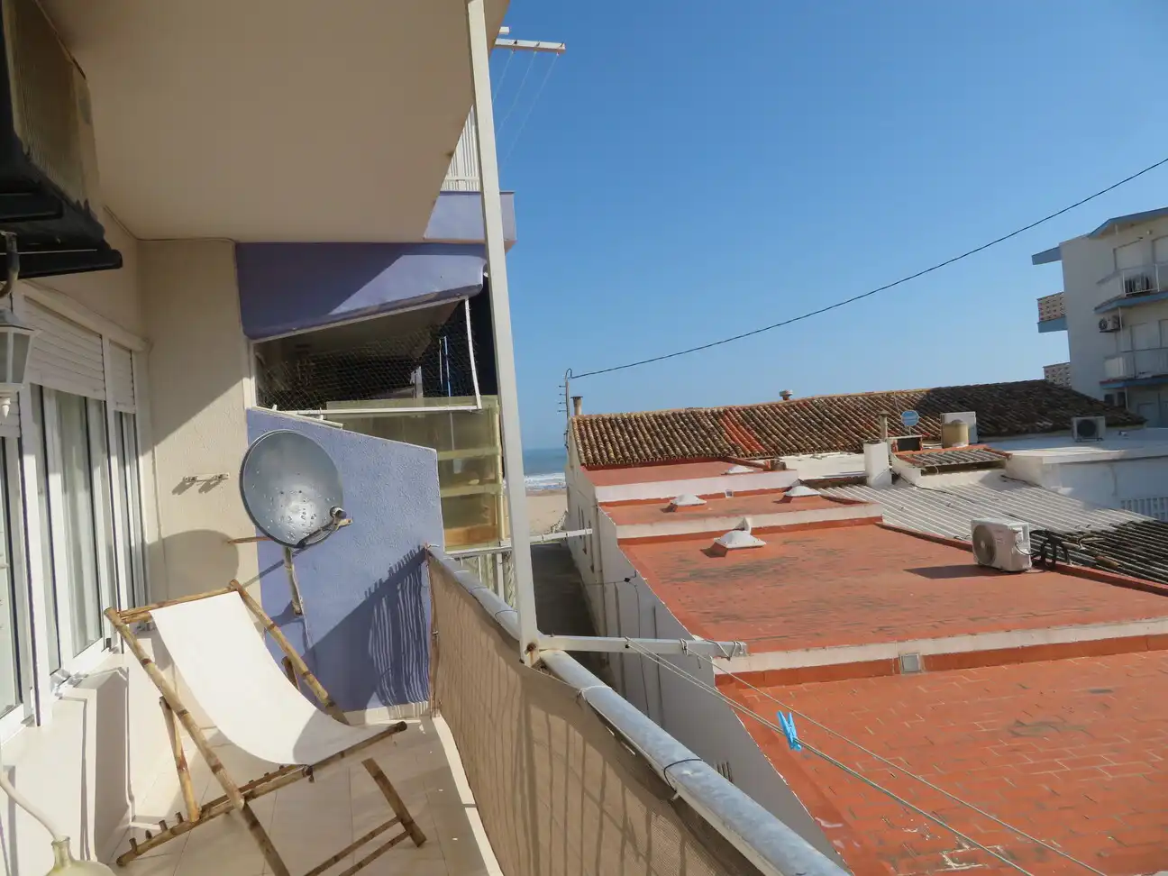 Balcony of Apartments for sale in Dénia  with Air Conditioner, Terrace and Furnished