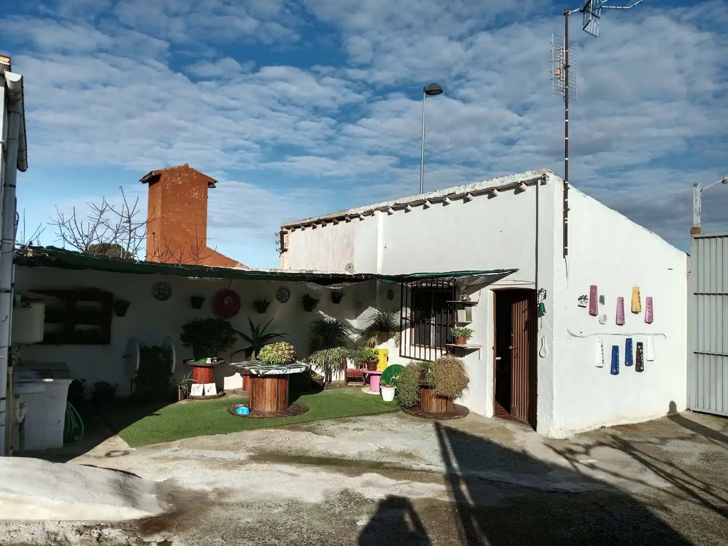 Vista exterior de Casa o chalet en venta en Castejón (Navarra) con Calefacción, Jardín privado y Terraza