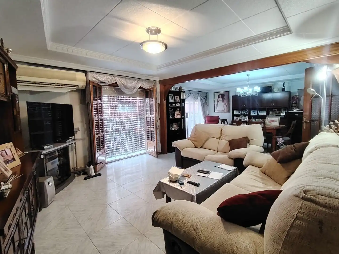 Sala de estar de Piso en venta en Crevillent con Aire acondicionado y Balcón