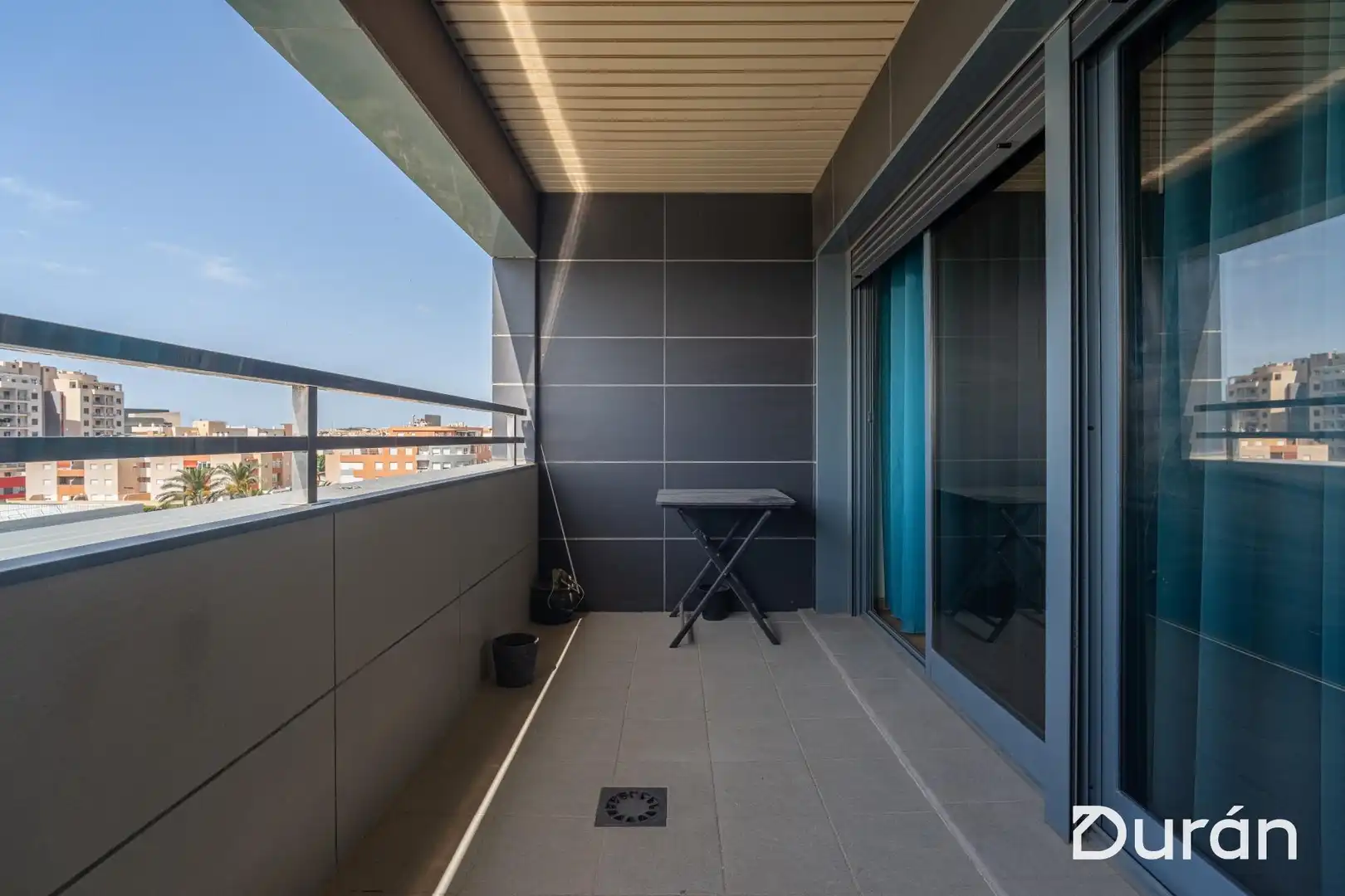 Balcony of Flat for sale in El Ejido  with Parquet flooring, Terrace and Furnished
