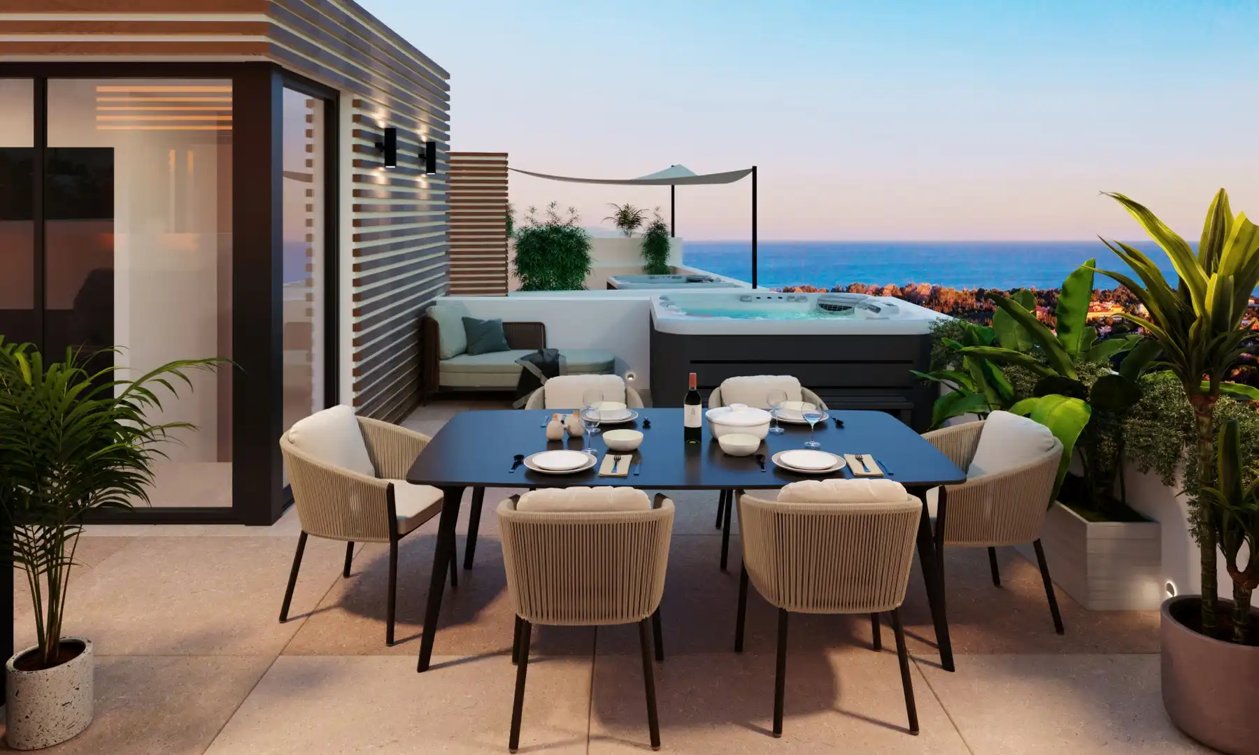 Reihenhaus mit Pool zum Verkauf in Elviria - Cabopino, imagen 14