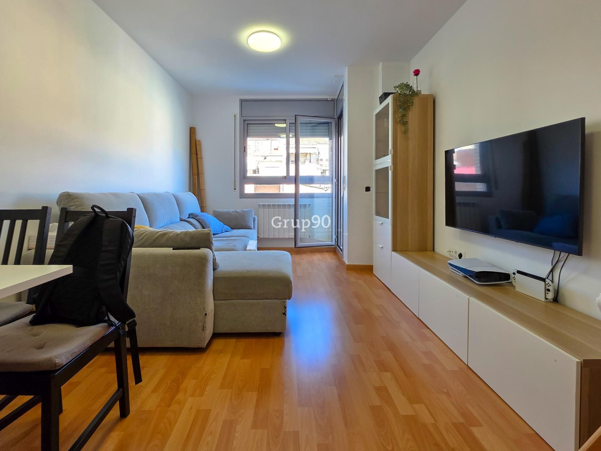 Sala d'estar de Pis en venda en Almacelles amb Aire condicionat, Calefacció i Terrassa