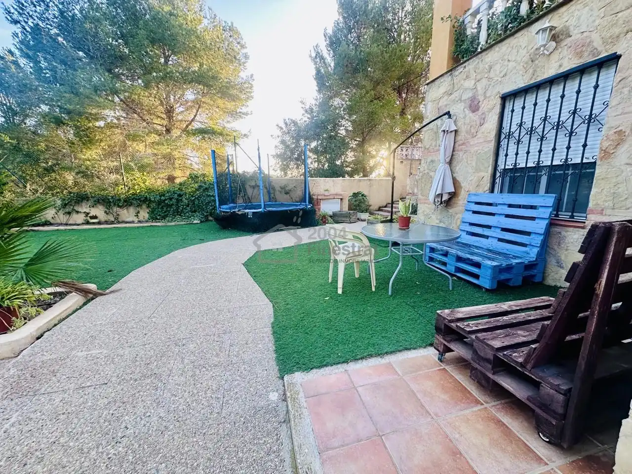 Jardín de Casa o chalet en venta en Finestrat con Aire acondicionado, Jardín privado y Terraza