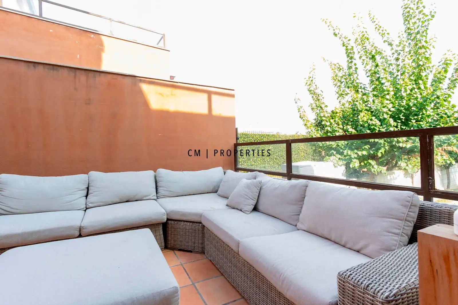 Terraza de Casa adosada de alquiler en Bétera con Aire acondicionado, Calefacción y Parquet