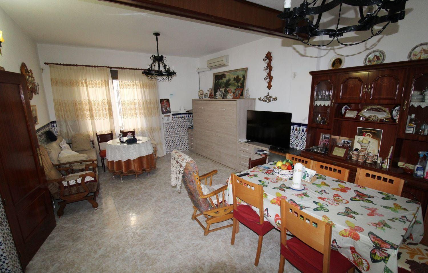 Menjador de Casa adosada en venda en Aldea del Rey amb Aire condicionat, Calefacció i Terrassa