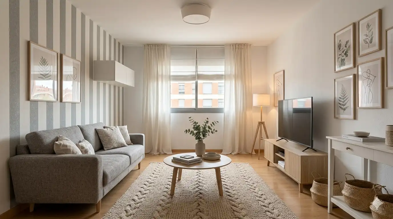 Living room of Flat for sale in Murcia  with Air Conditioner, Storage room and Oven