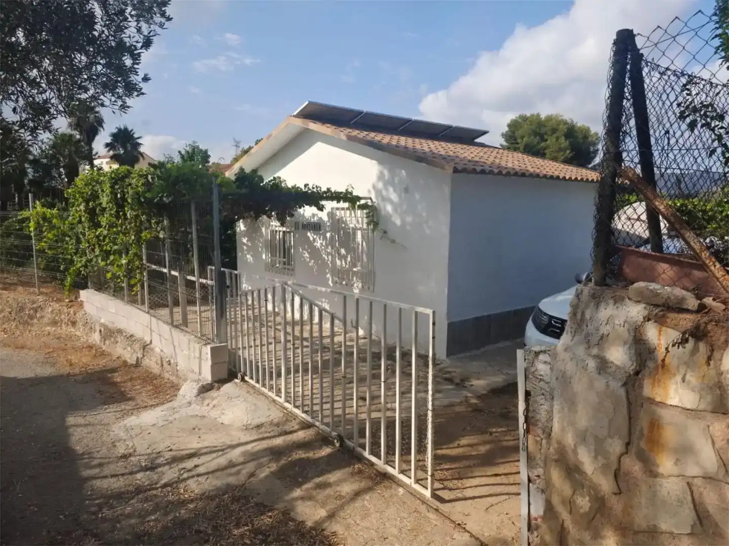 Vista exterior de Piso en venta en Gandia con Jardín privado y Amueblado