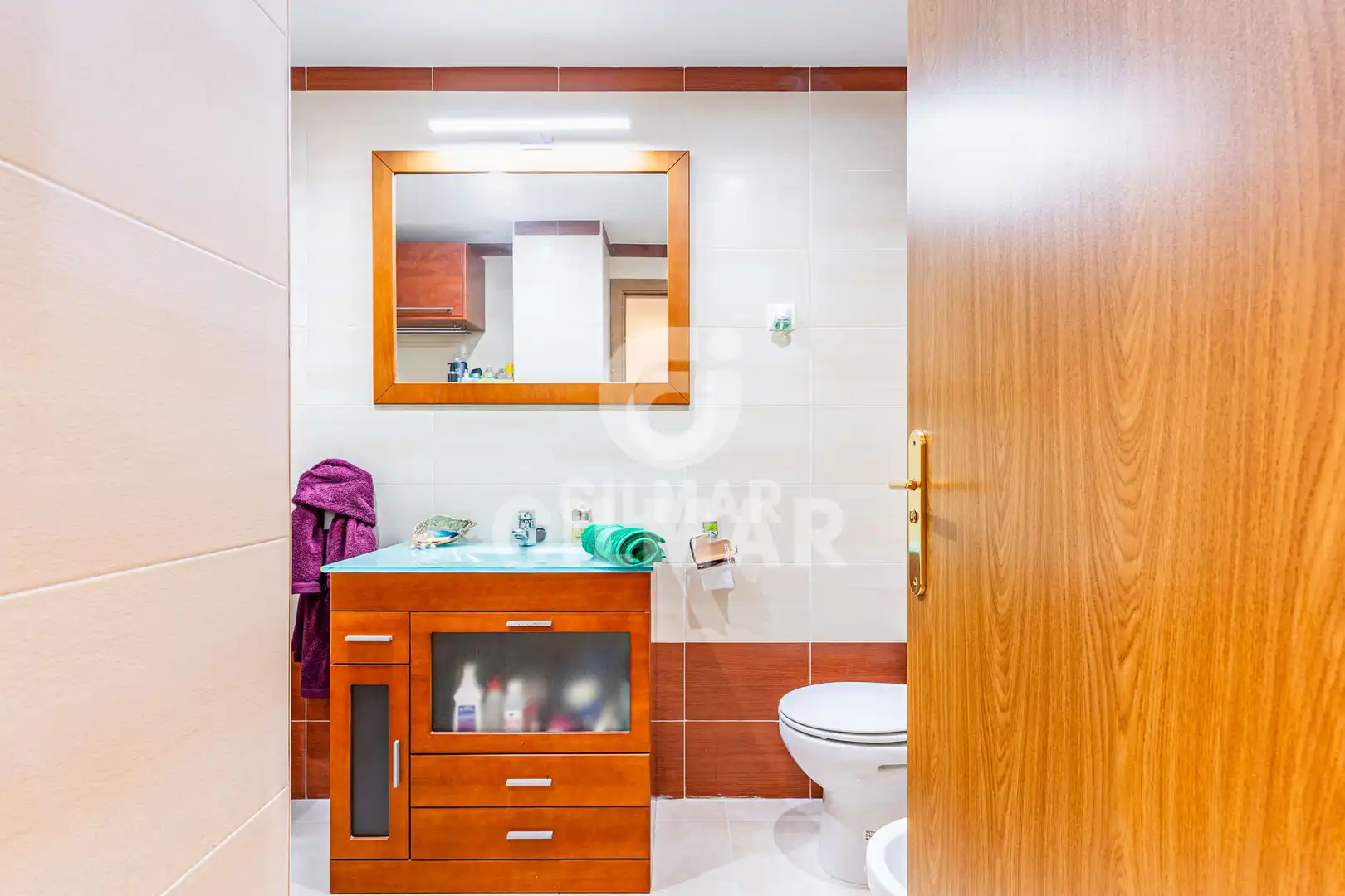 Baño de Ático en venta en Parla con Calefacción, Jardín privado y Trastero