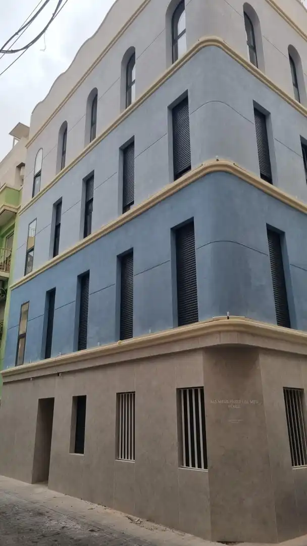 Vista exterior de Piso de alquiler en Elche / Elx con Aire acondicionado, Parquet y Trastero
