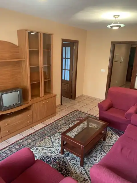Sala de estar de Apartamento en venta en Marín con Parquet, Trastero y Amueblado