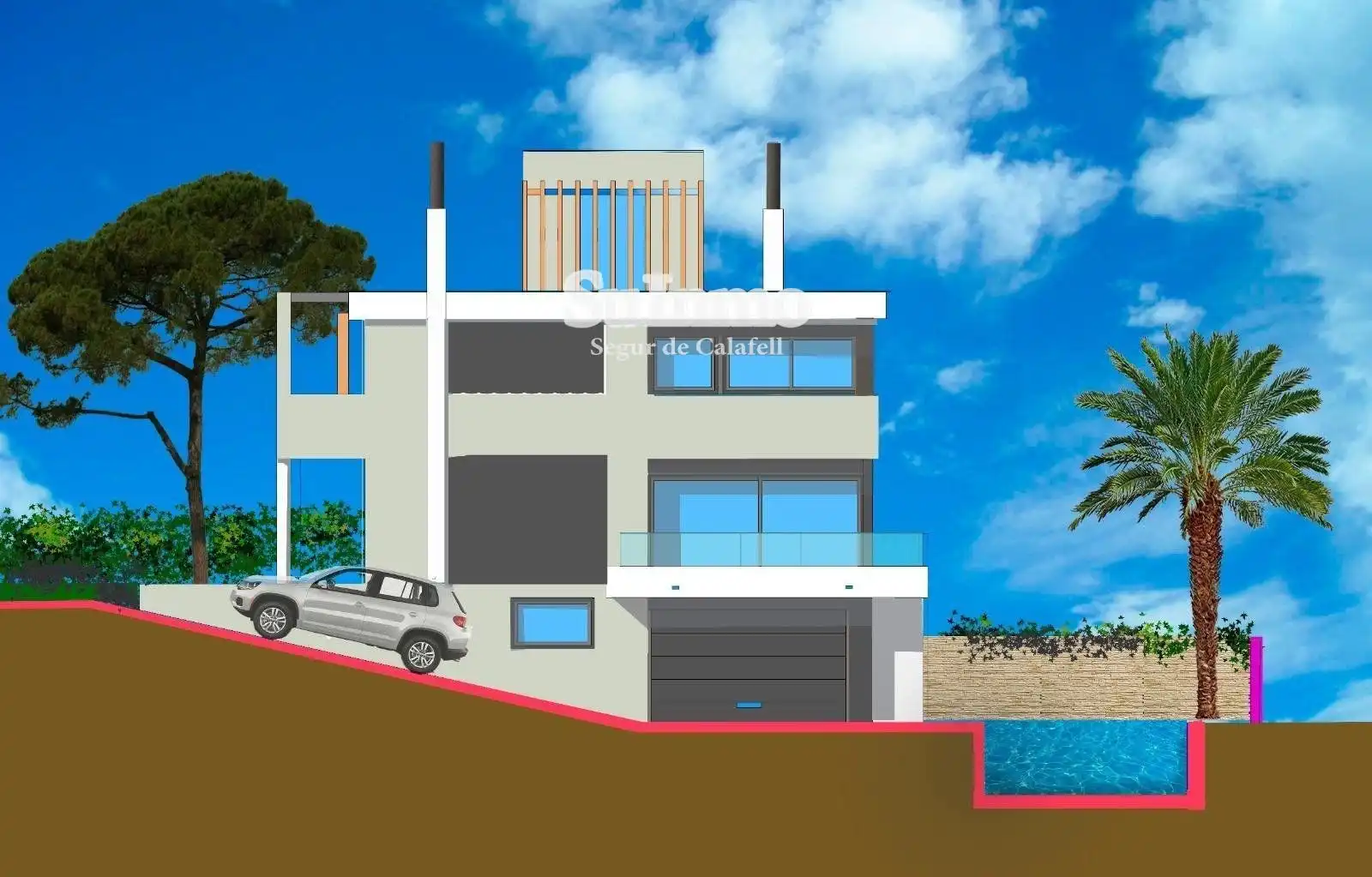 Villa mit Pool zum Verkauf in Rasa del Meix, imagen 4