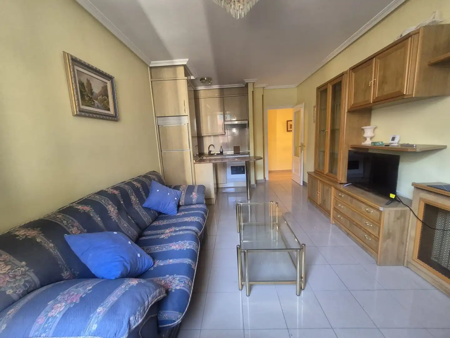 Living room of Flat for rent in Ávila  with Heating and Furnished