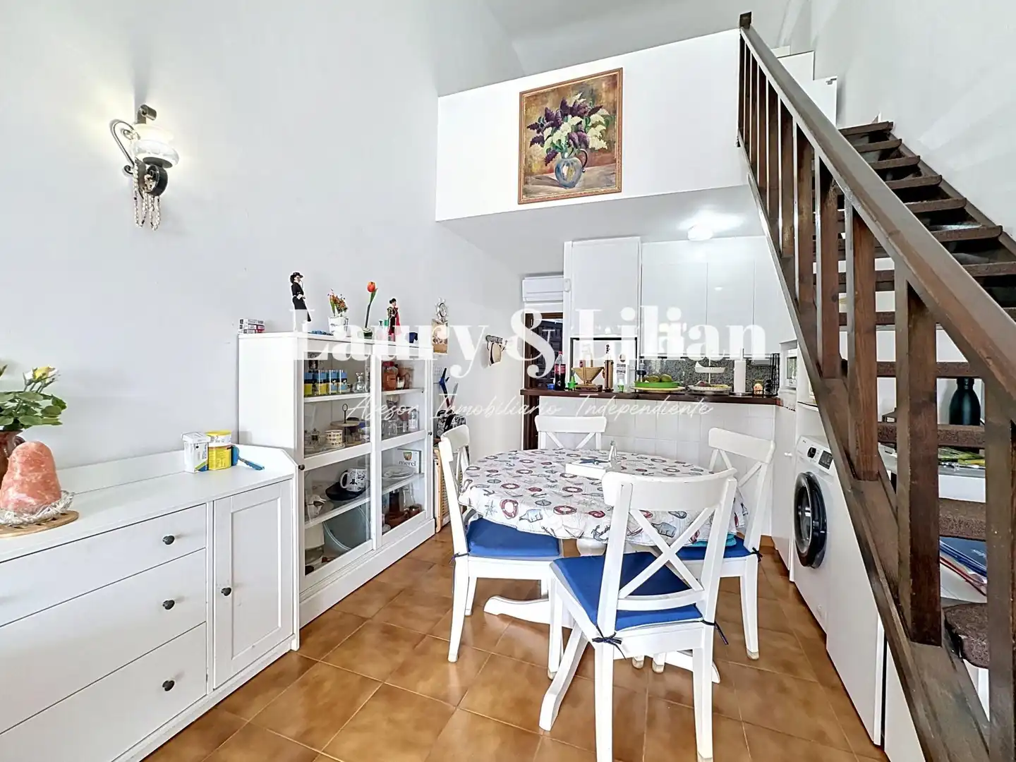 Küche von Einfamilien-Reihenhaus zum Verkauf in Empuriabrava mit Heizung
