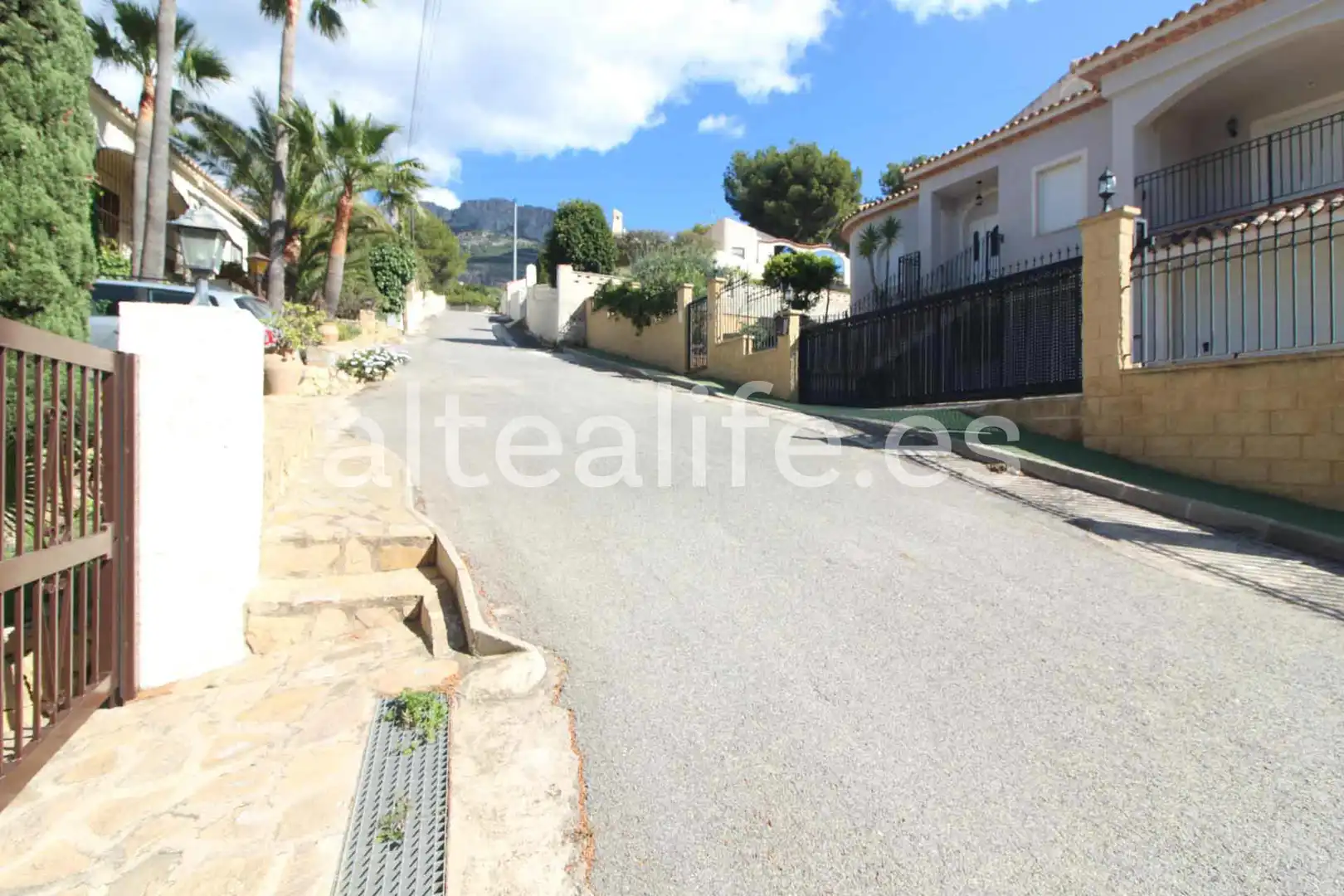 Vista exterior de Residencial en venta en Altea