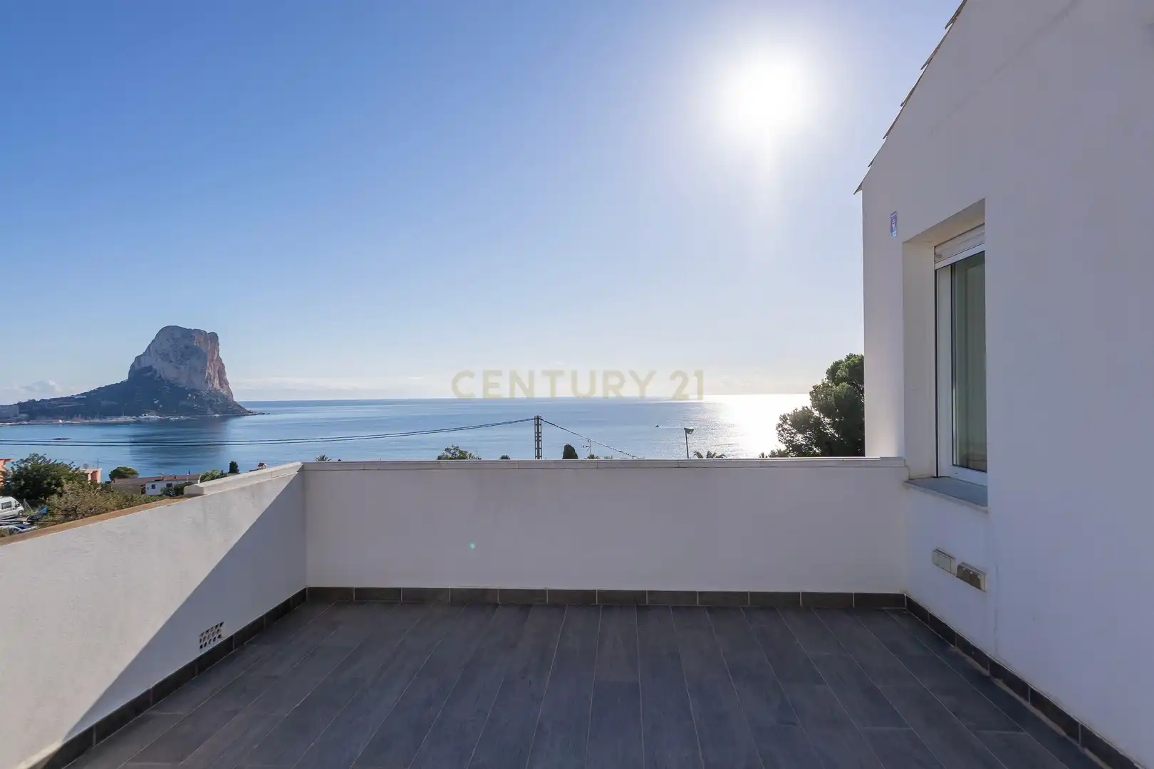Terrace of Houses for sale in Calpe / Calp  with Furnished, Internet and Alarm