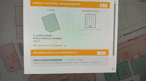 Foto 2 de Residencial en venta en Carril Parada, 3, Ronda Sur, Murcia Capital