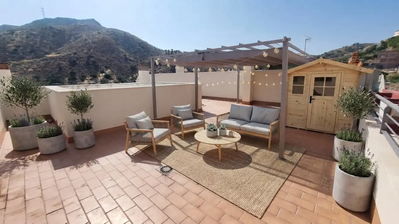Terraza de Ático en venta en Rincón de la Victoria con Aire acondicionado, Terraza y Balcón