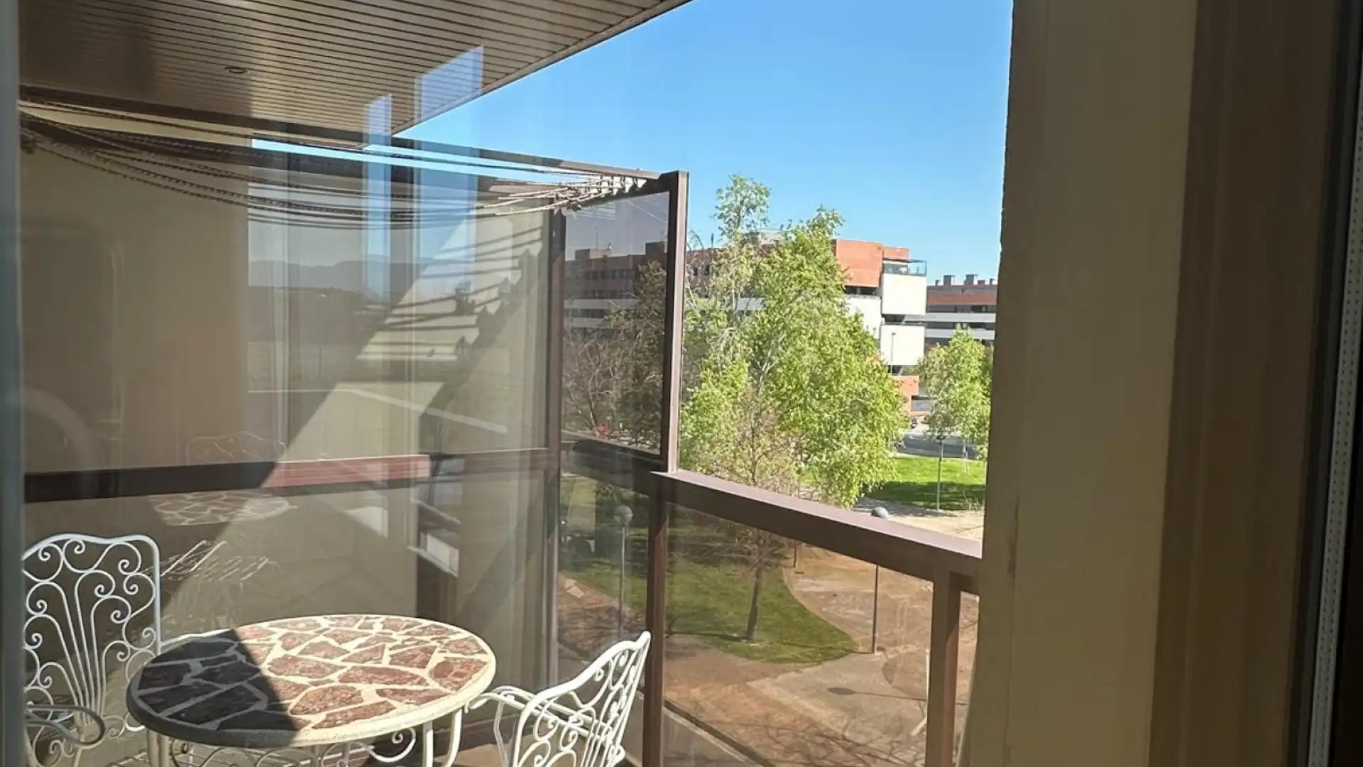 Balcony of Flat for sale in  Logroño  with Heating, Parquet flooring and Terrace