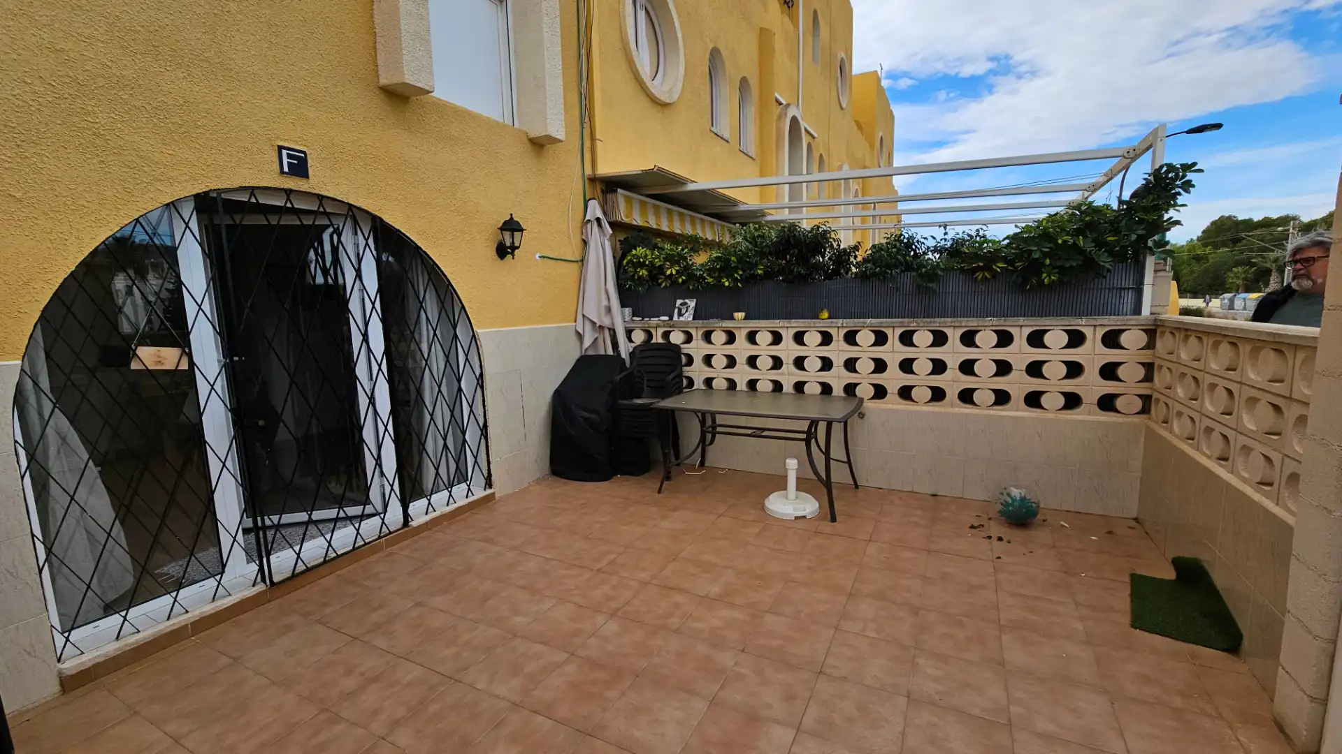 Terraza de Casa adosada en venta en El Campello con Aire acondicionado, Calefacción y Jardín privado