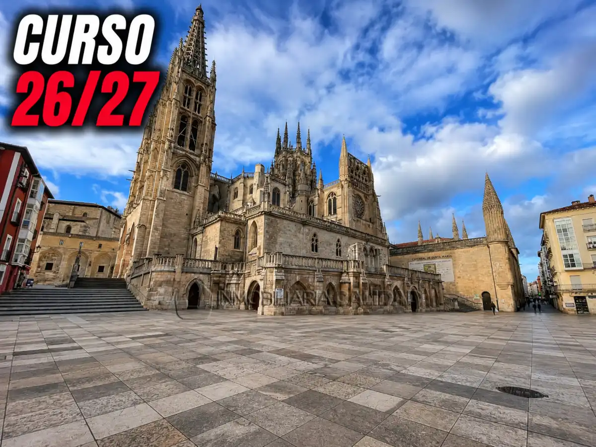Vista exterior de Piso de alquiler en Burgos con Calefacción y Amueblado