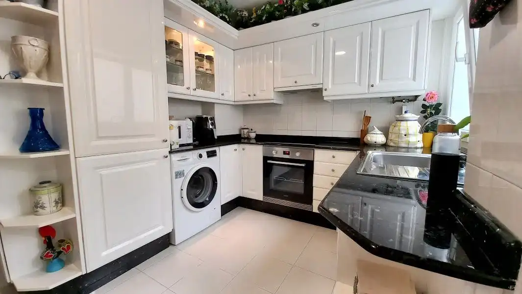 Kitchen of Flat for sale in Culleredo  with Heating, Parquet flooring and Storage room