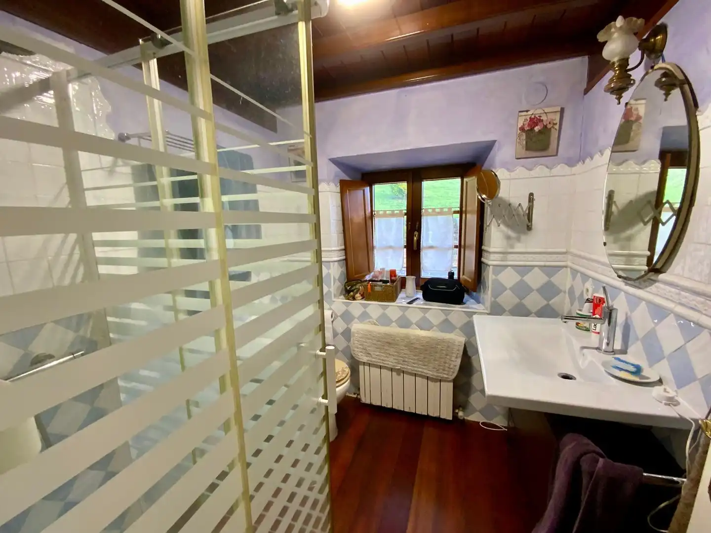 Bathroom of Houses for sale in Coaña  with Heating, Terrace and Storage room