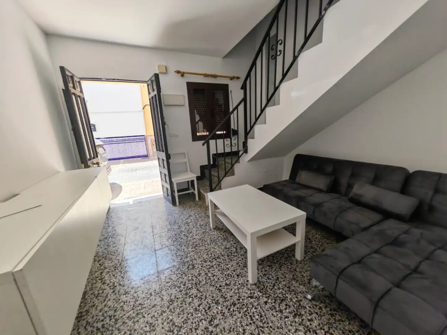 Sala de estar de Casa o chalet de alquiler en Alhaurín de la Torre con Amueblado