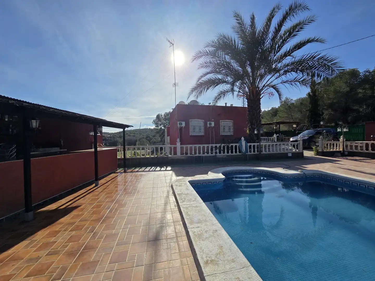 Piscina de Finca rústica en venda en Orihuela amb Aire condicionat, Jardí privat i Terrassa