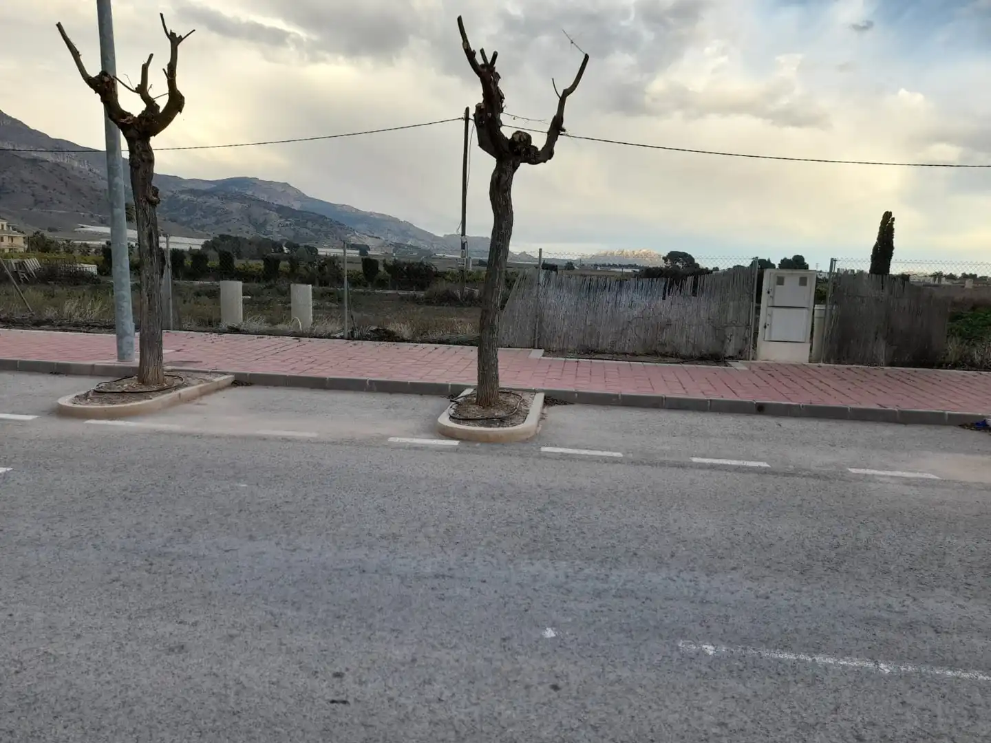 Vista exterior de Residencial en venda en Abarán