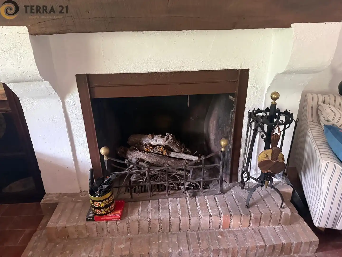 Sala de estar de Finca rústica en venta en Los Villares con Aire acondicionado
