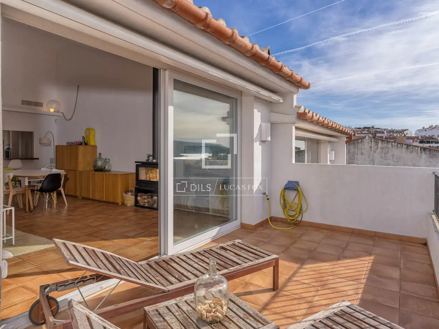 Balcony of Houses for sale in Cadaqués  with Air Conditioner, Heating and Terrace