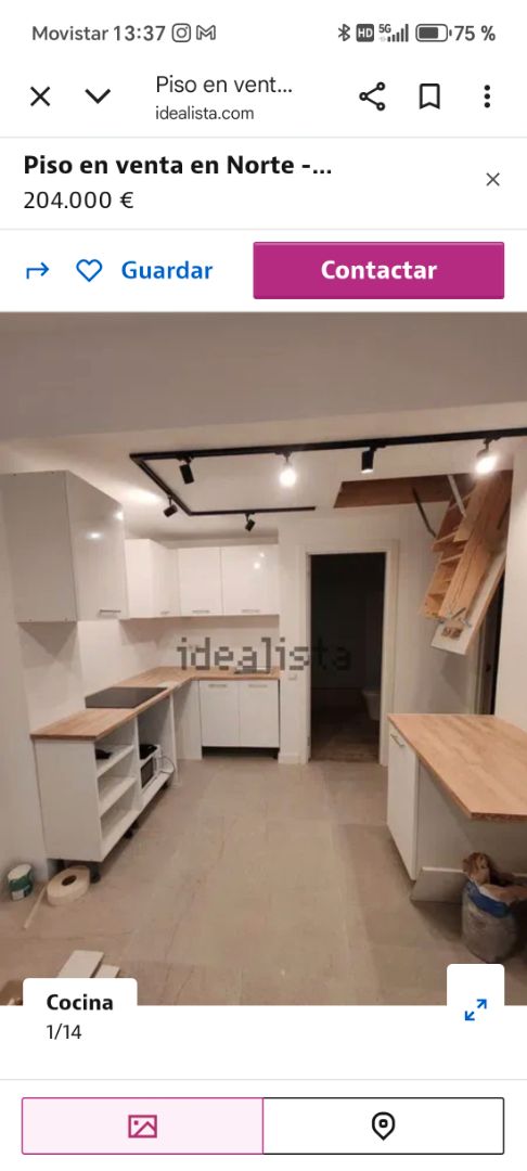 Kitchen of Flat to rent in Móstoles  with Air Conditioner, Heating and Furnished