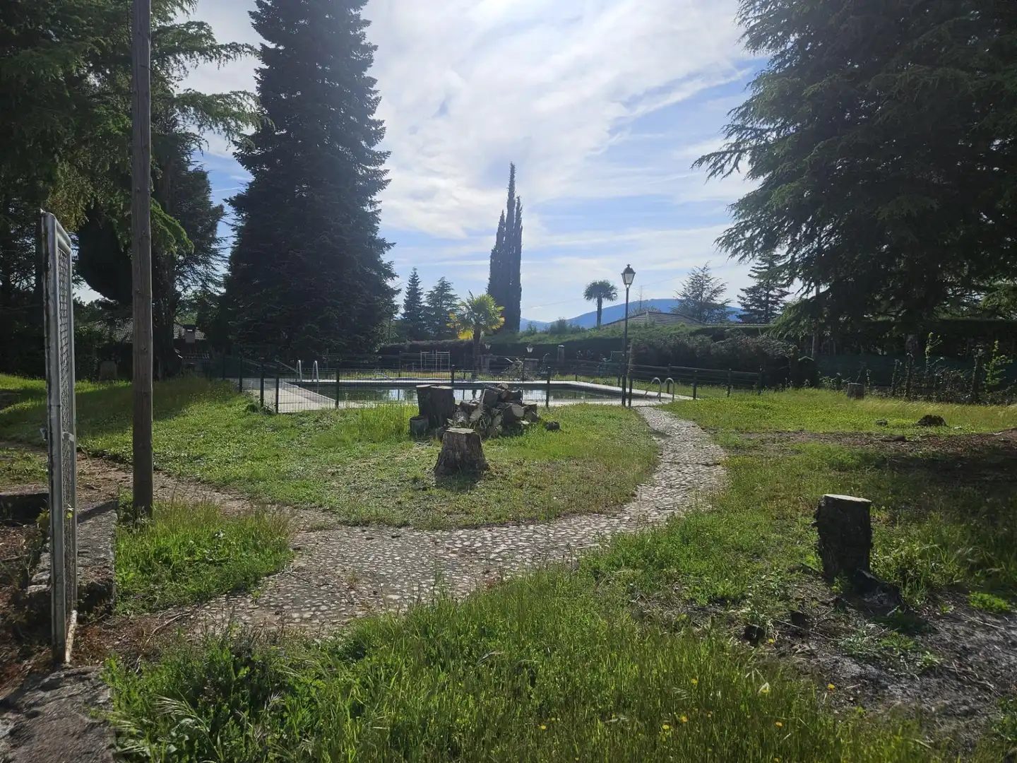 Jardí de Casa o xalet en venda en San Miguel de Valero amb Calefacció, Jardí privat i Terrassa