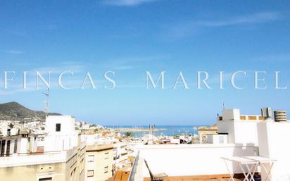 Exterior view of Attic for sale in Sitges  with Air Conditioner, Heating and Terrace