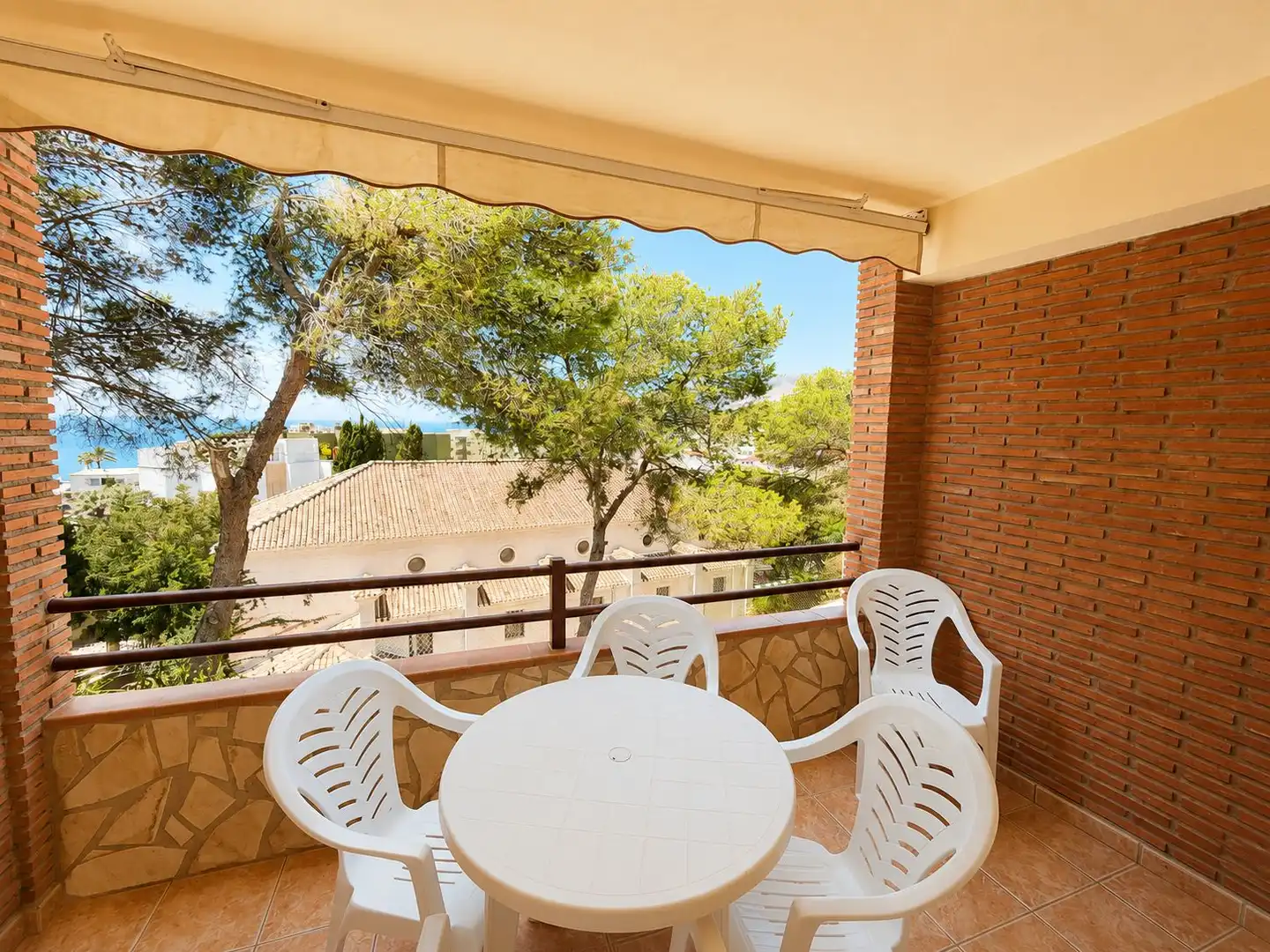 Terrasse von Wohnung zur Miete in Almuñécar mit Möbliert und Balkon