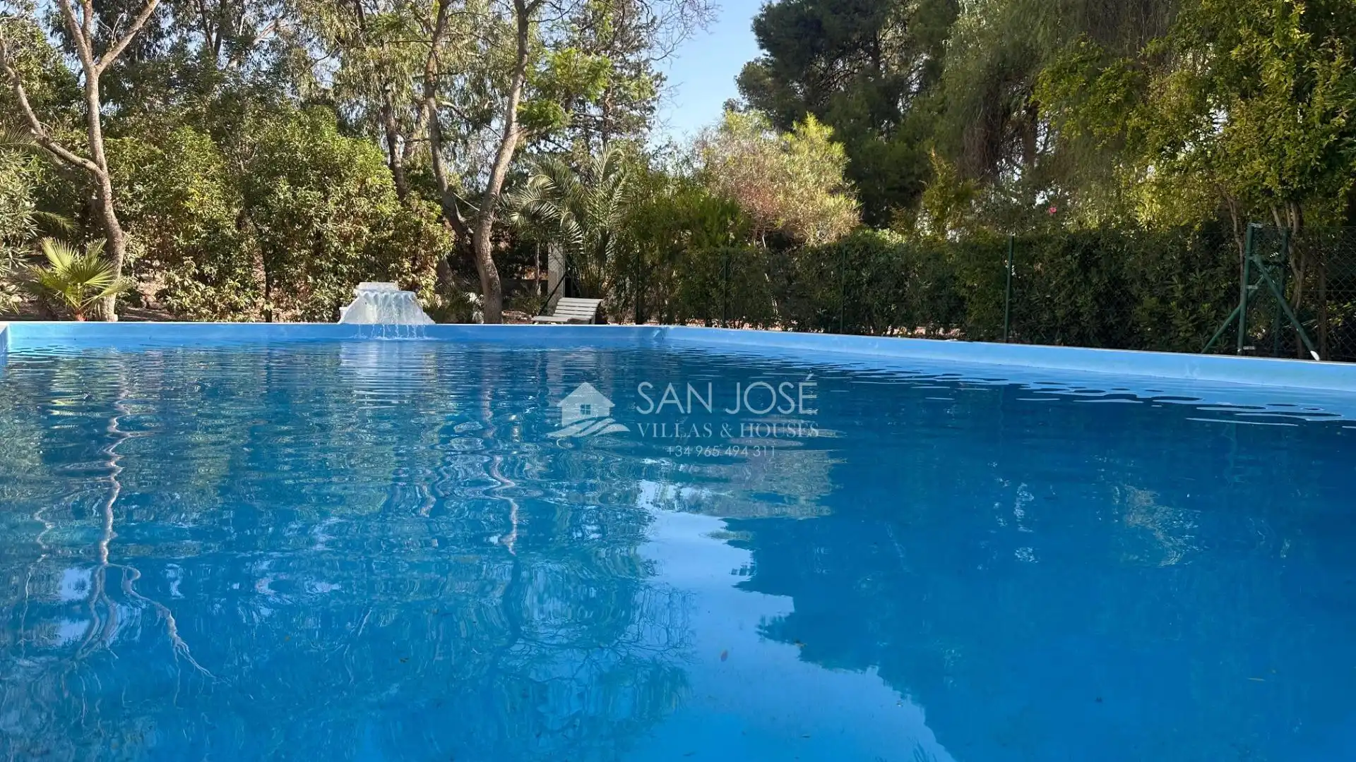 Swimming pool of Houses for sale in Aspe  with Heating, Private garden and Terrace