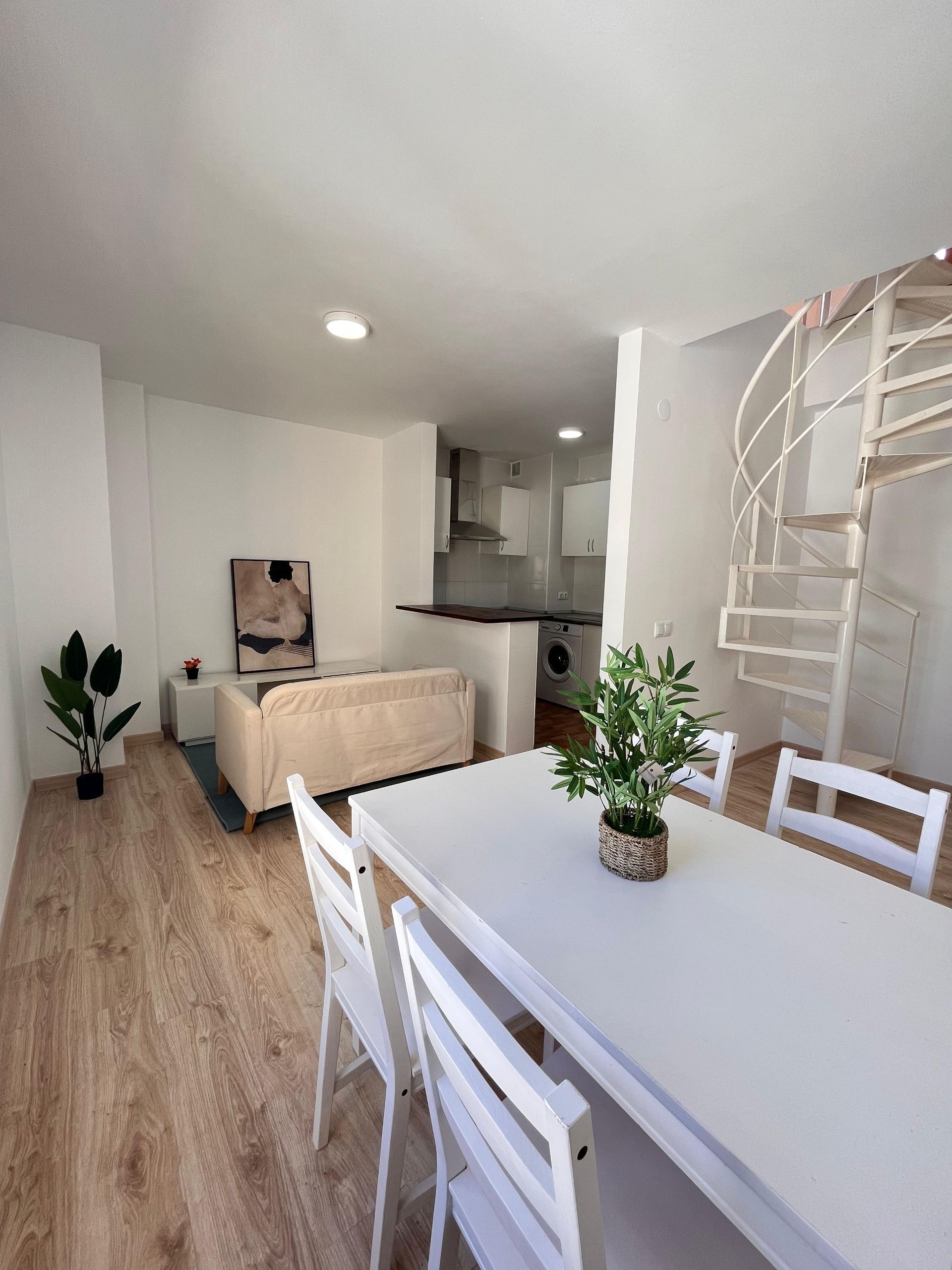 Living room of Flat for sale in Málaga Capital  with Terrace and Storage room