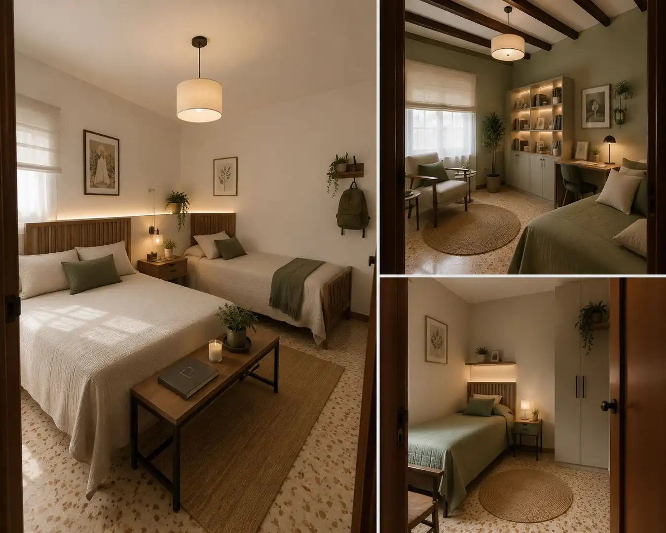 Dormitori de Casa o xalet en venda en Almazora / Almassora amb Terrassa, Traster i Moblat