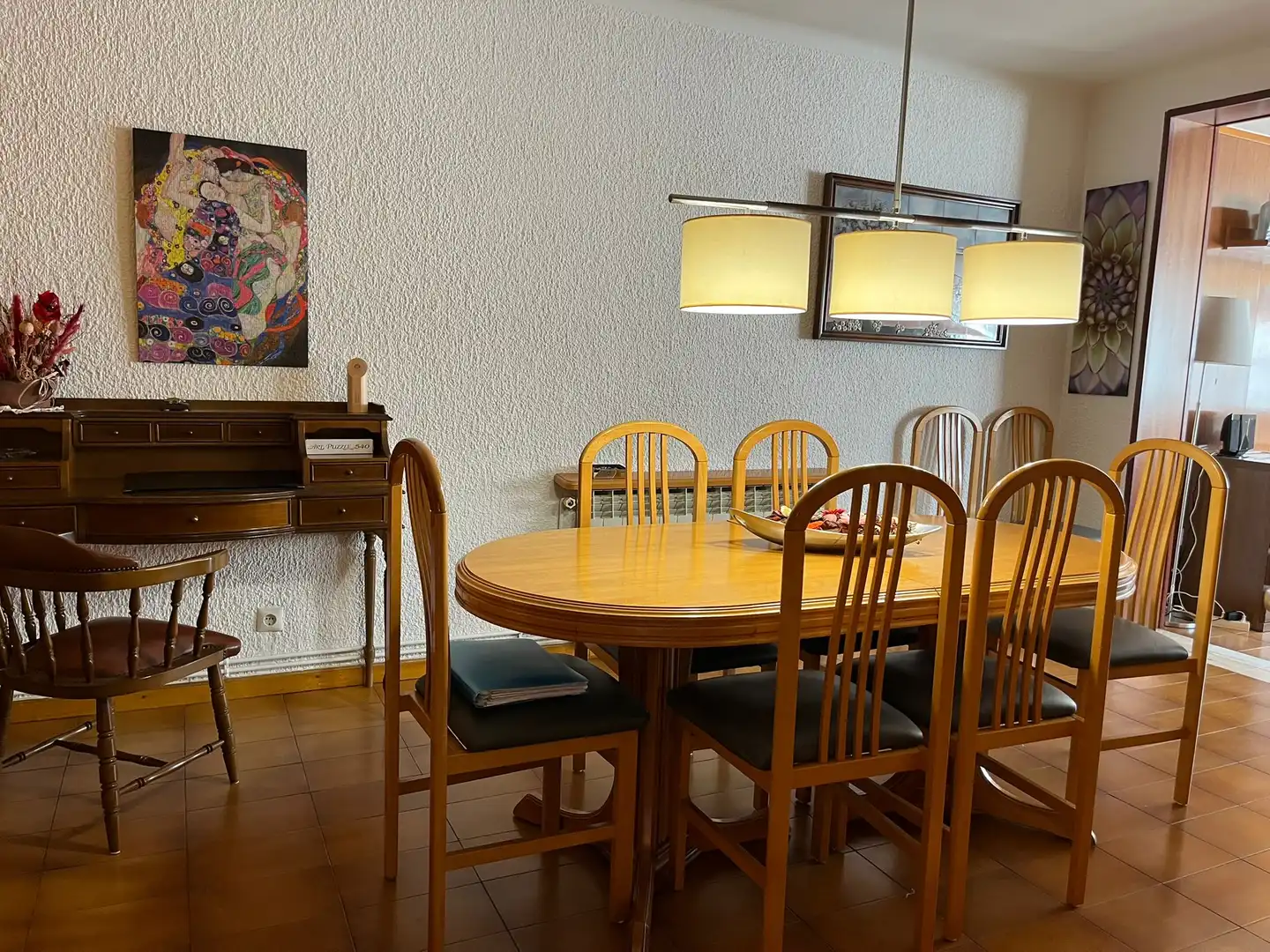 Comedor de Casa adosada en venta en Esparreguera con Calefacción, Trastero y Amueblado
