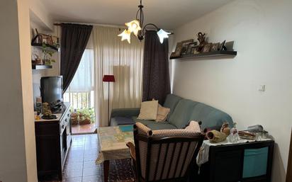 Living room of Flat for sale in Málaga Capital  with Terrace and Balcony