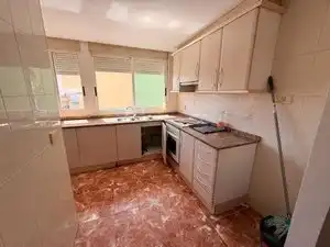 Kitchen of Flat for rent in Almenara  with Furnished, Oven and Washing machine