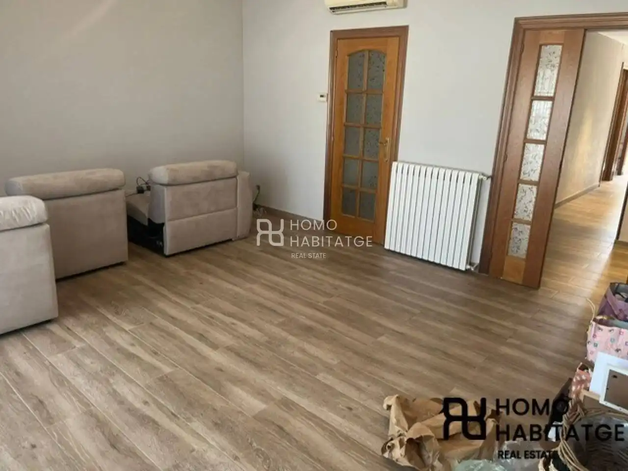Sala d'estar de Pis en venda en Terrassa amb Aire condicionat, Calefacció i Balcó