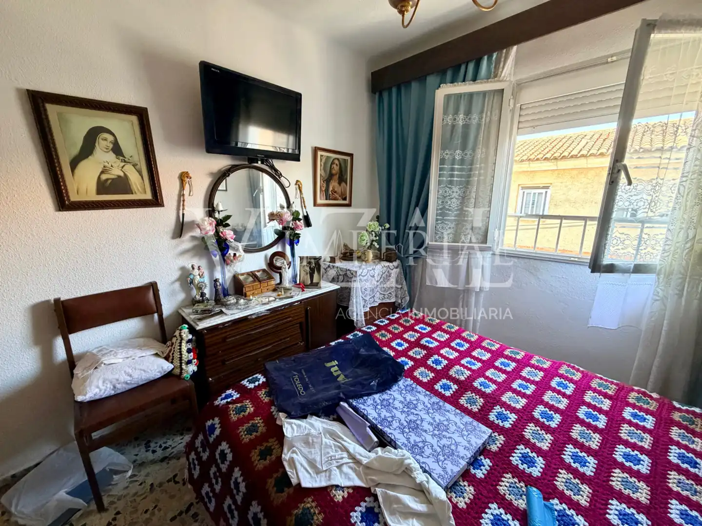 Bedroom of Flat for sale in Toledo  with Balcony