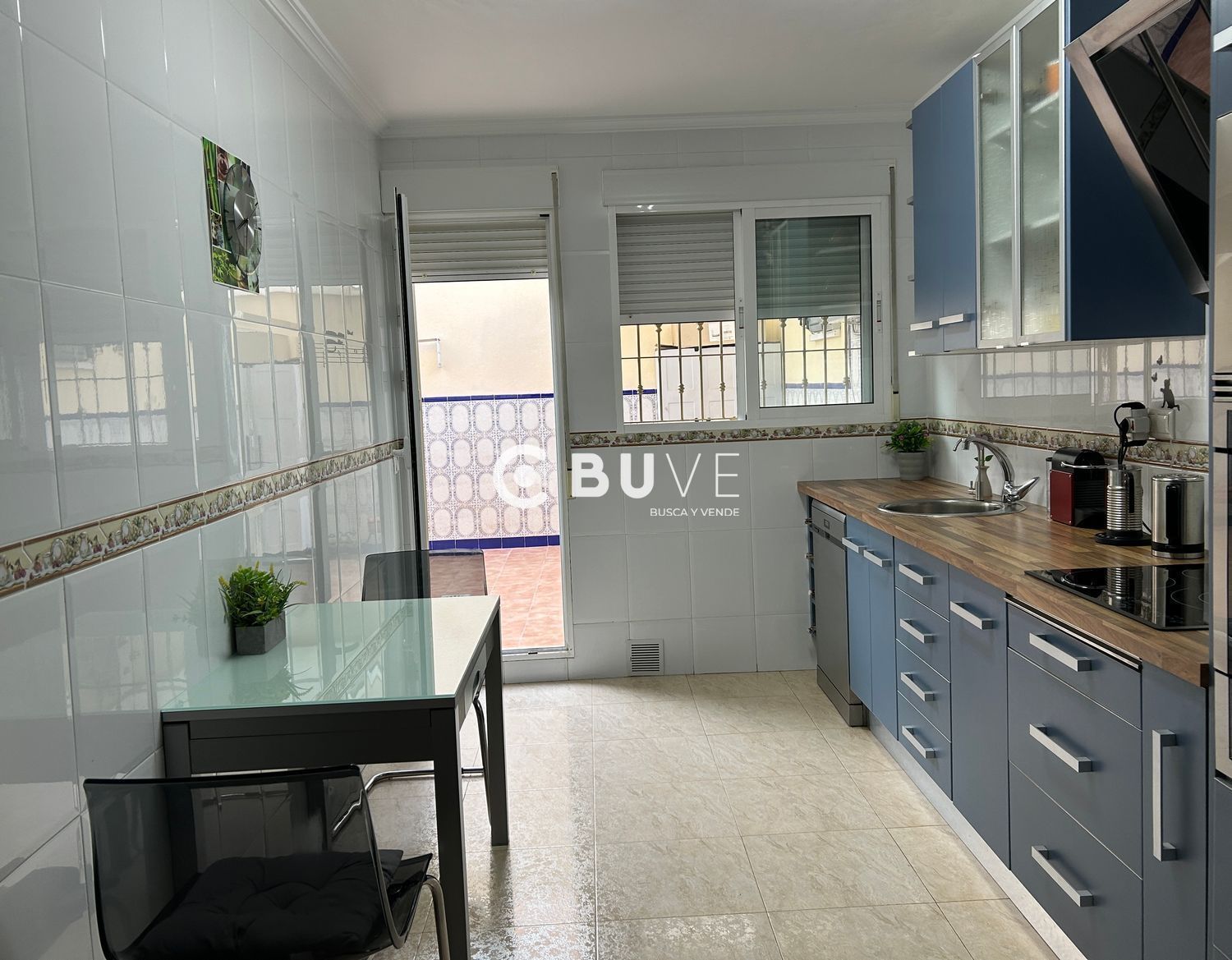 Cocina de Dúplex en venta en Ceutí con Aire acondicionado, Calefacción y Jardín privado