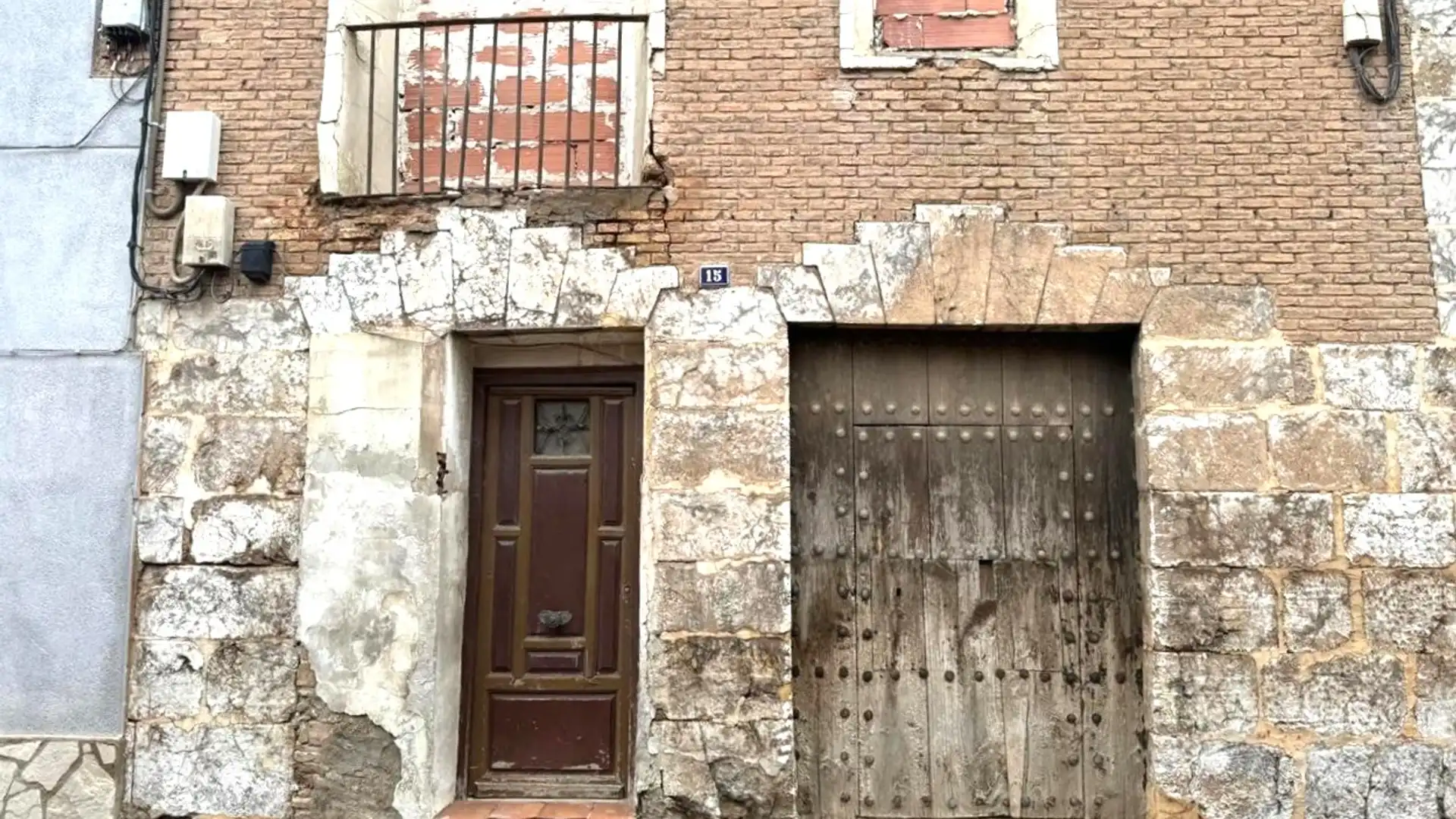 Vista exterior de Casa o chalet en venta en Mallén con Balcón