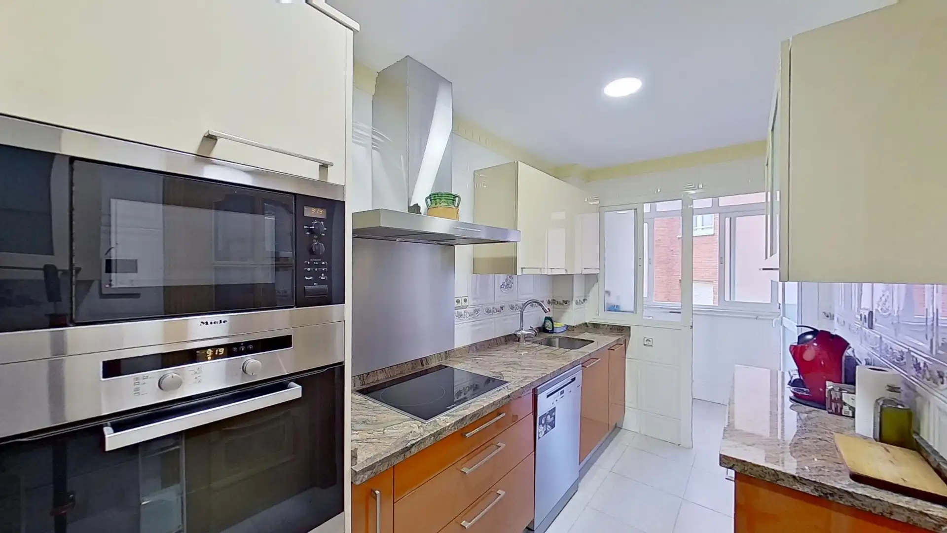 Kitchen of Flat for sale in Málaga  with Air Conditioner and Furnished