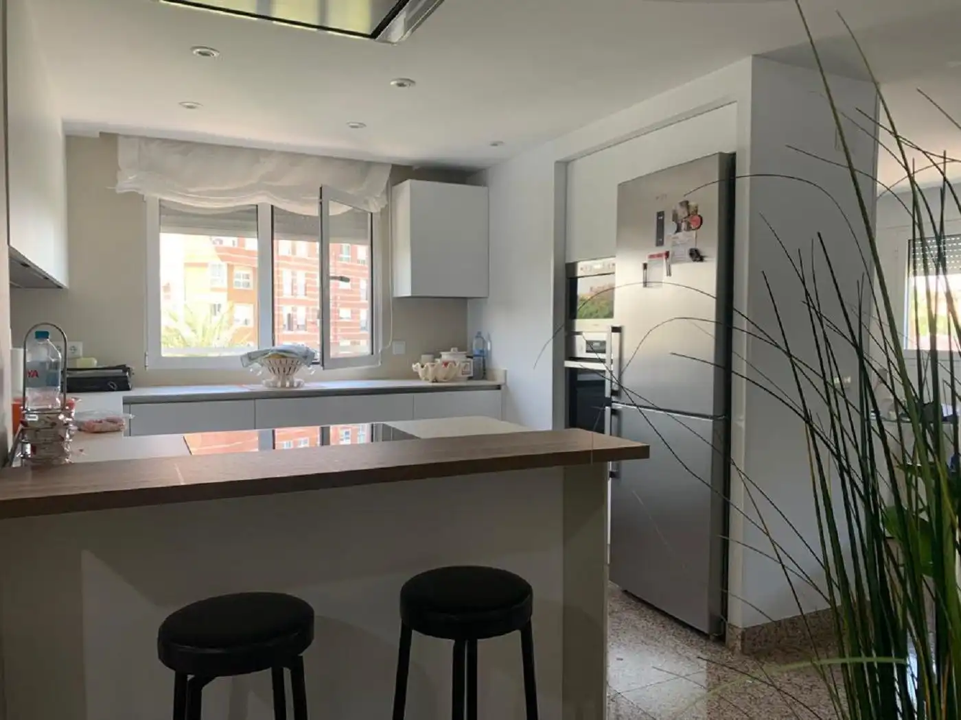 Küche von Wohnung zum Verkauf in Murcia mit Klimaanlage und Abstellraum